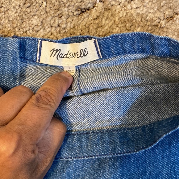 Women’s Madewell Denim Skirt size 6 - Picture 5 of 5